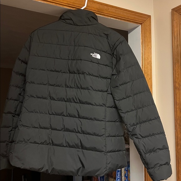The North Face Charcoal Puffer Jacket - Picture 3 of 4
